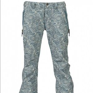 Shaun White X Burton Paisley Boho Snowboarding Pants